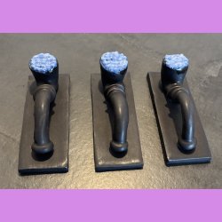 Lakridspibe - mat sort - bl top - mat sort bund - uden ophng