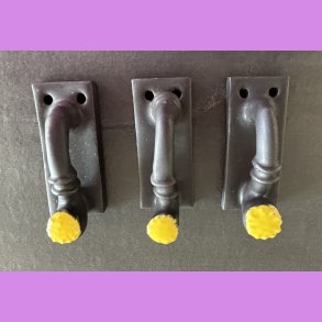 Sm piber til ophng - gul