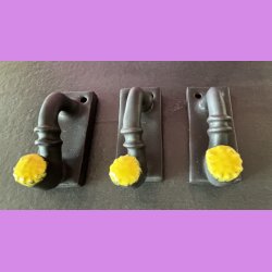 Sm piber til ophng - gul