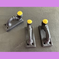 Sm piber til ophng - gul