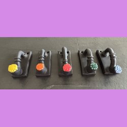 Sm piber til ophng - bl