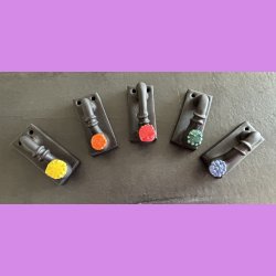 Sm piber til ophng - bl