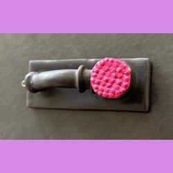 Lakridspibe - mat sort - Pink top - et oph�ng.