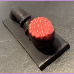  Lakridspibe - mat sort - rd (lys) top - mat sort bund