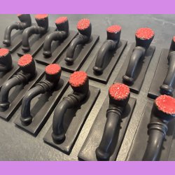  Lakridspibe - mat sort - rd (lys) top - mat sort bund