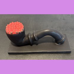  Lakridspibe - mat sort - rd (lys) top - mat sort bund