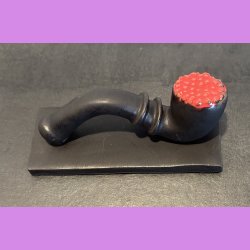  Lakridspibe - mat sort - rd (lys) top - mat sort bund