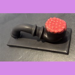  Lakridspibe - mat sort - rd (lys) top - mat sort bund