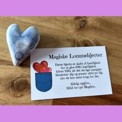 Boblende glde Magiske Lommehjerter