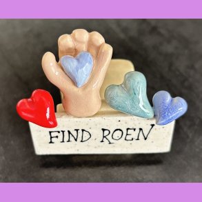 Visitkortholder - Find roen.