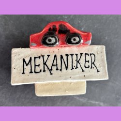 Visitkortholder - Mekaniker