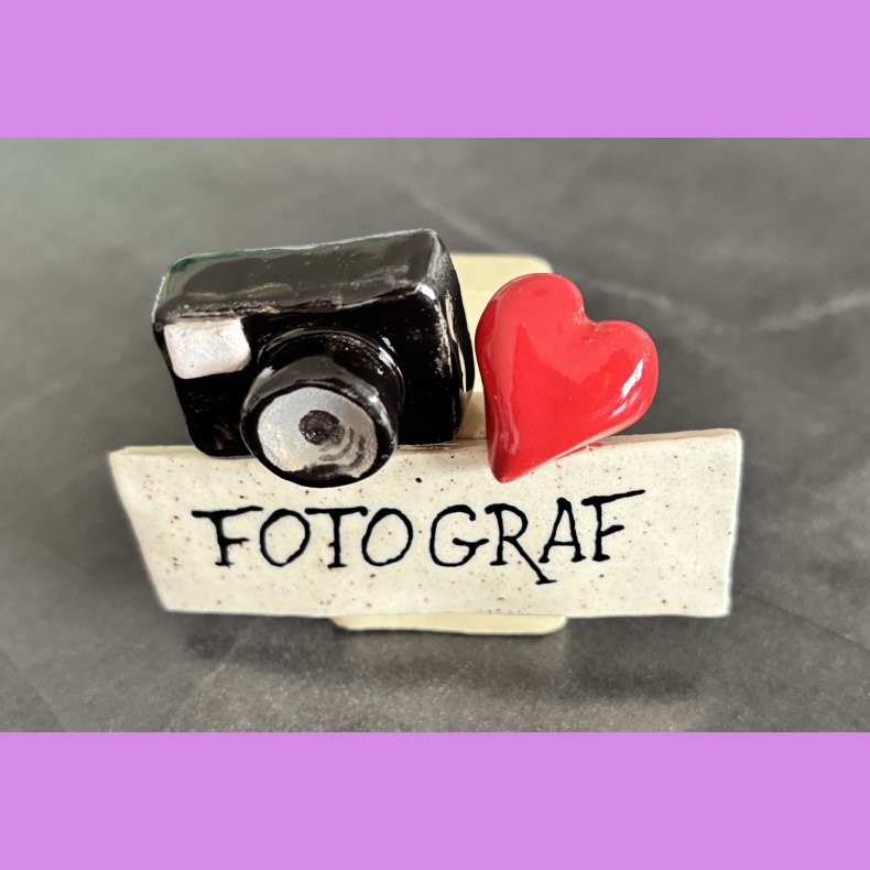 Visitkortholder - Fotograf