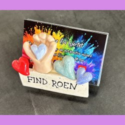 Visitkortholder - Find roen.