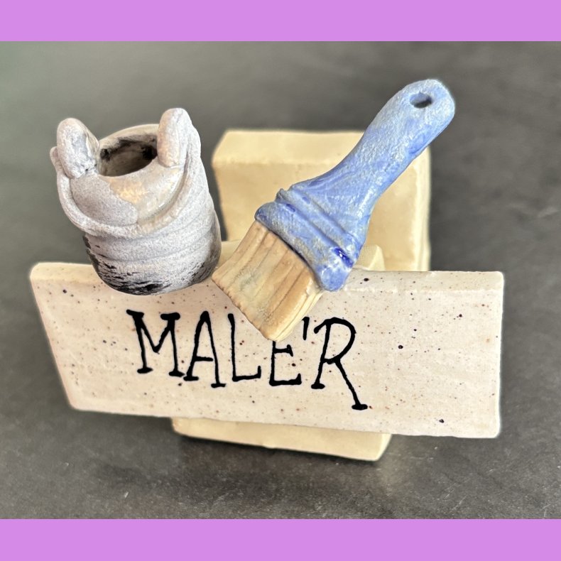 Visitkortholder - Maler
