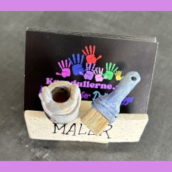 Visitkortholder - Maler