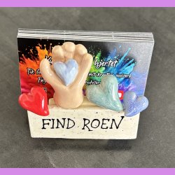 Visitkortholder - Find roen.