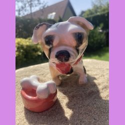 Keramik "U ROCK" hund