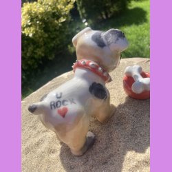 Keramik "U ROCK" hund