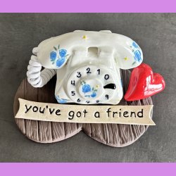 Retro Telefon "you`ve got a friend". Nr. 16