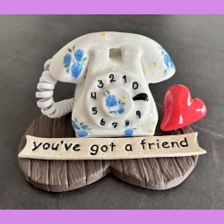 Retro Telefon "you`ve got a friend". Nr. 16