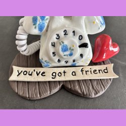 Retro Telefon "you`ve got a friend". Nr. 16