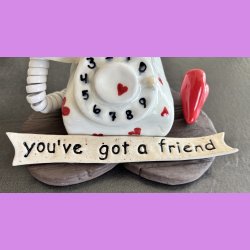  Retro Telefon "you`ve got a friend". Nr. 17