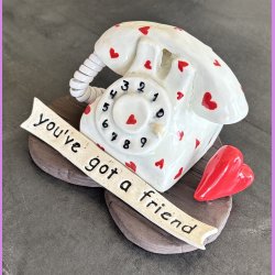  Retro Telefon "you`ve got a friend". Nr. 17