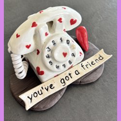  Retro Telefon "you`ve got a friend". Nr. 17