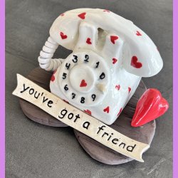  Retro Telefon "you`ve got a friend". Nr. 17