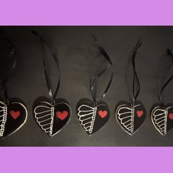 Halloween hjerte sm