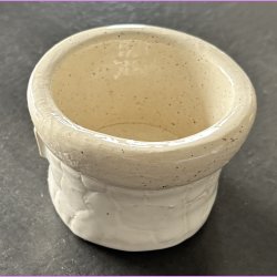 �nskebr�nd Hvid med creme i