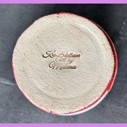 �nskebr�nd - R�d med hvid i.