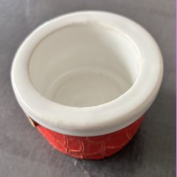 �nskebr�nd - R�d med hvid i.