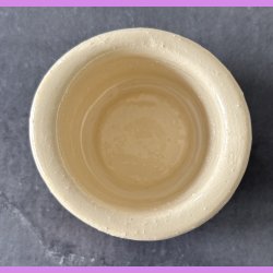 �nskebr�nd - Gr� med creme inde i.