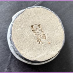 �nskebr�nd - Gr� med hvid inde i.