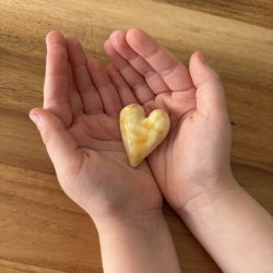 Gul gnist Magisk Lomme hjerter