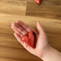 Rdt gld Magisk Lomme hjerter