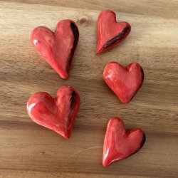 Rdt gld Magisk Lomme hjerter