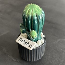 Tittytus 2 farvet- sort potte