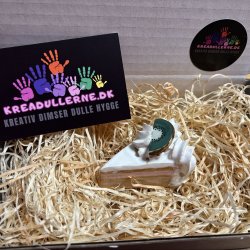 Lagkage stykke med kiwi 