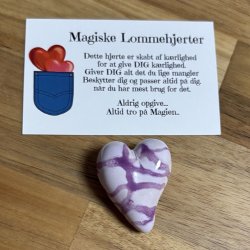 Lilla strejf - Lommehjerte