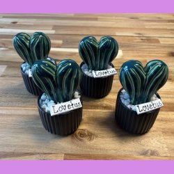 Lovetus 2 farvet - sort potter