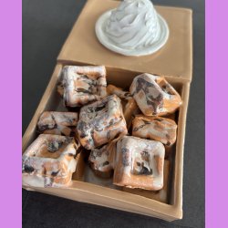 Vaffel bakke med soft ice