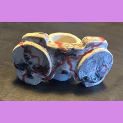 Gamer - Pengegave - Hvid / Rd streg