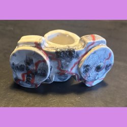 Gamer - Pengegave - Hvid / Rd streg