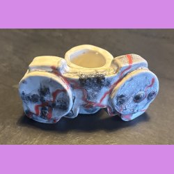 Gamer - Pengegave - Hvid / Rd streg