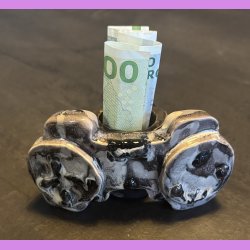 Gamer - Pengegave - Gr/Sort/Hvid 