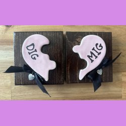 Dig og Mig pusle brikker