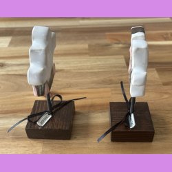 Puslebrik lyserd Med "Dream" skilt