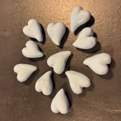 Lomme hjerte - lysebl